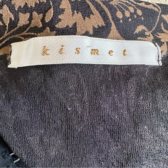 KISMET Vintage Y2K Lace-Up Gothic Boho Mesh Baroque Corset Style Top | Small - Picture 3 of 6